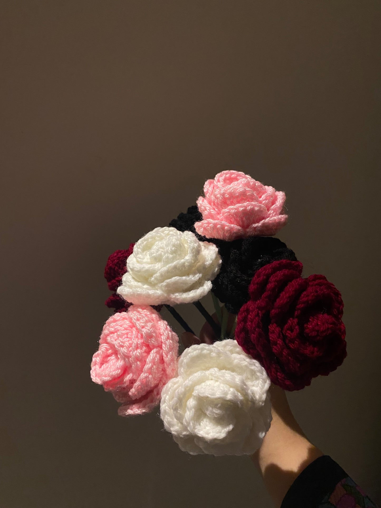 Rose Crochet Flower Single
