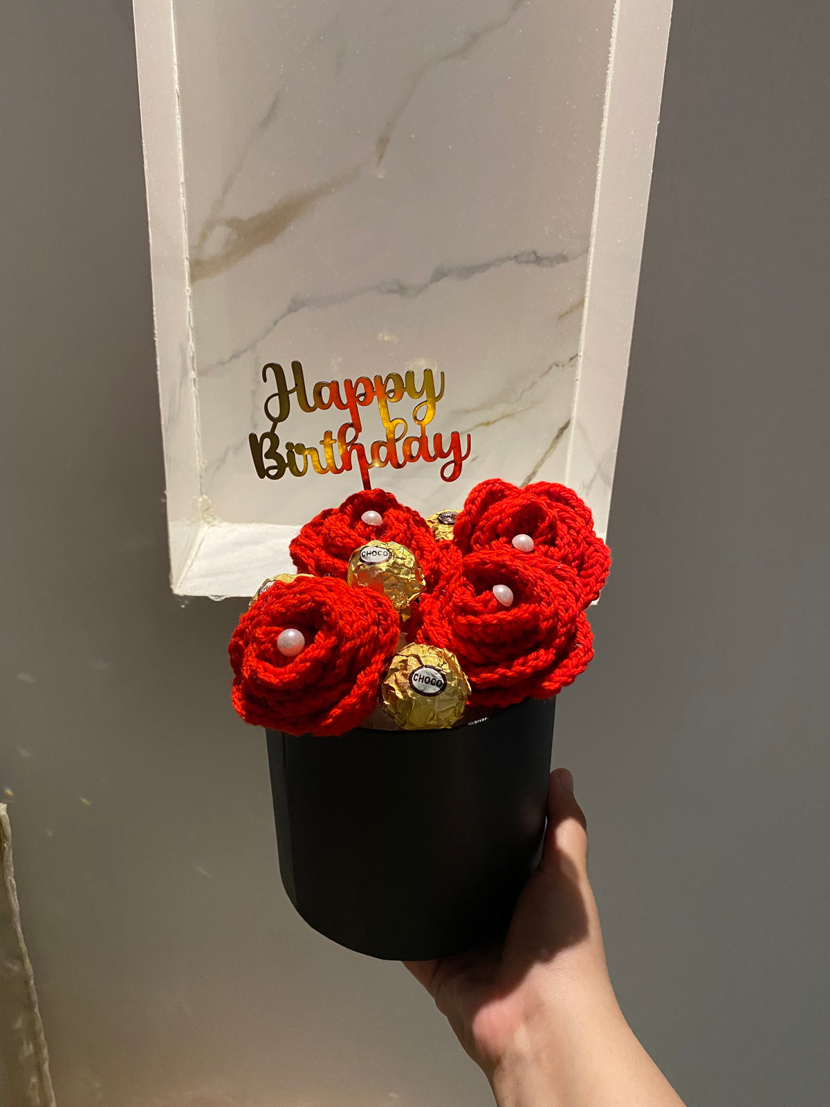Rose Crochet Happy Birthday Bundle