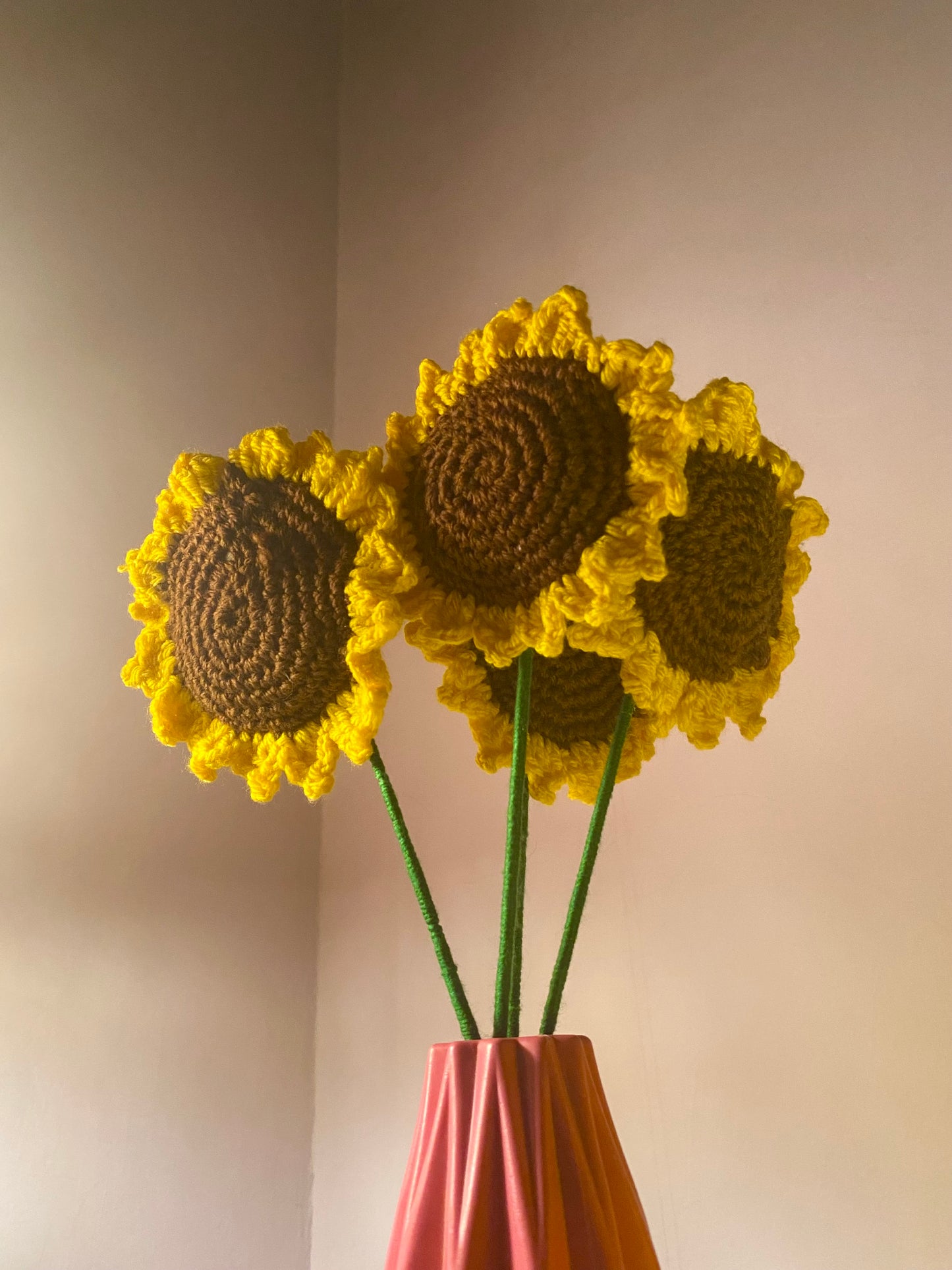 Single Layered Sunflower Crochet